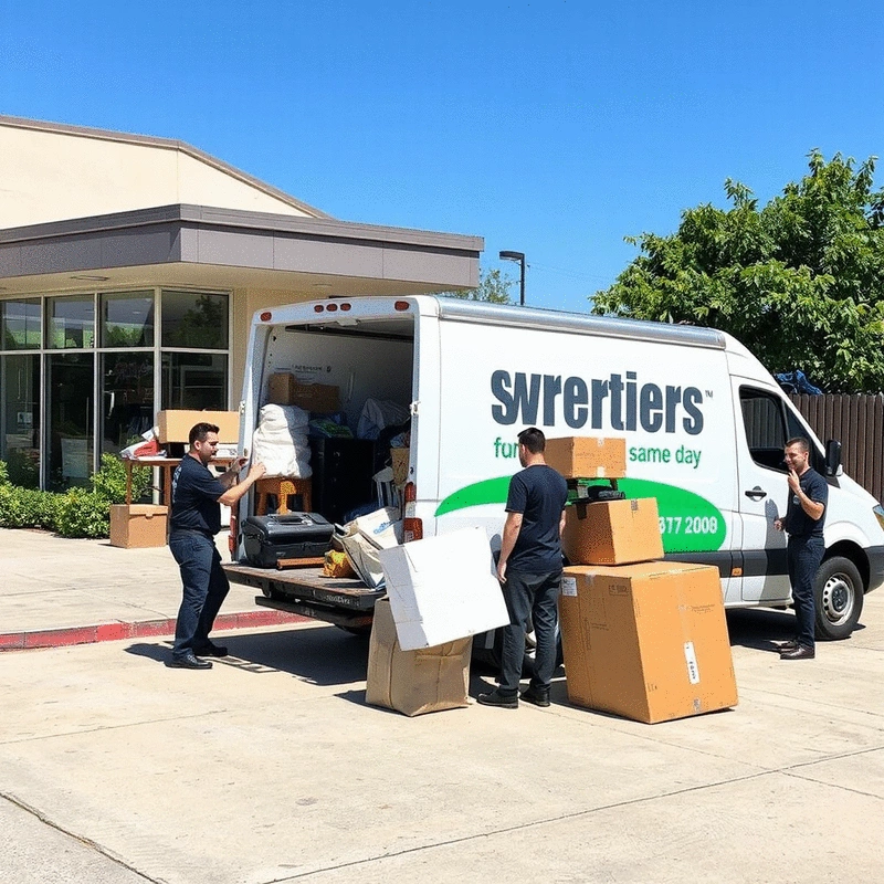 same-day junk pickup for small businesses