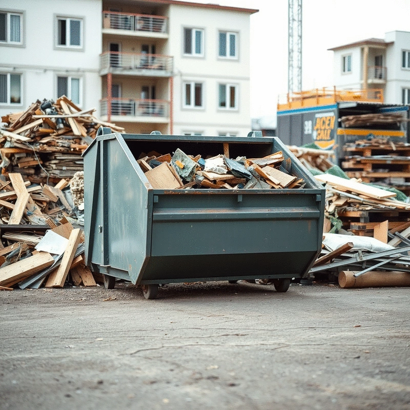 how to dispose of renovation debris quickly